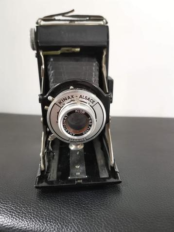 appareil photo pliable ancien KINAX ALSACE, Enlèvement ou Envoi, 1940 à 1960, Appareils photo