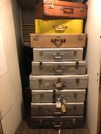 Valise et étui vintage en aluminium, Collections, Rétro, Enlèvement, Maison et Meubles