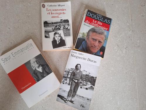 Livres Biographies ... soeur Emmanuelle, Kirk Douglas, Margu, Boeken, Biografieën, Gelezen, Overige, Ophalen