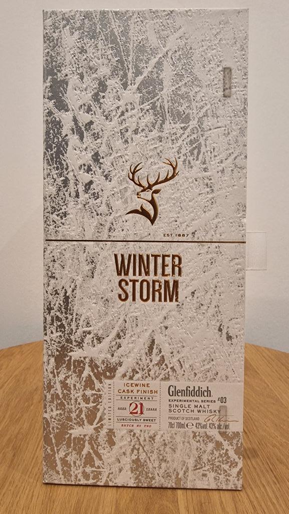 Glenfiddich Winter Storm batch 2, Verzamelen, Wijnen, Nieuw, Overige typen, Overige gebieden, Ophalen of Verzenden