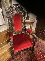 Zeer mooie antieke zetel met armen, Ophalen