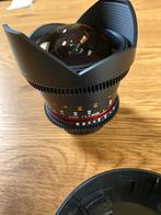 Samyang fish eye cs ii 8mm, Ophalen of Verzenden, Zo goed als nieuw, Groothoek Fisheye-lens