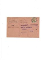 Ancienne carte récépissé 1926, Ophalen of Verzenden, Gebruikt