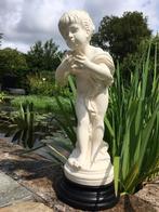 Zwaar antiek beeldje, Tuin en Terras, Ophalen of Verzenden