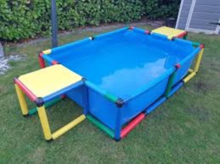 Bâche piscine (à balles) pour montage tubes QUADRO, Tuin en Terras, Zwembaden, Ophalen