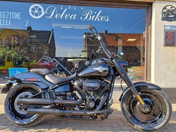 Harley FLFBS Fatboy- 2021- 15503 km, Motoren, 2 cilinders, Chopper, Bedrijf, Meer dan 35 kW