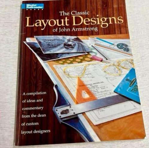 The Classic Layout Designs of John Armstrong - modeltreinen, Hobby en Vrije tijd, Modeltreinen | H0, Zo goed als nieuw, Boek, Tijdschrift of Catalogus