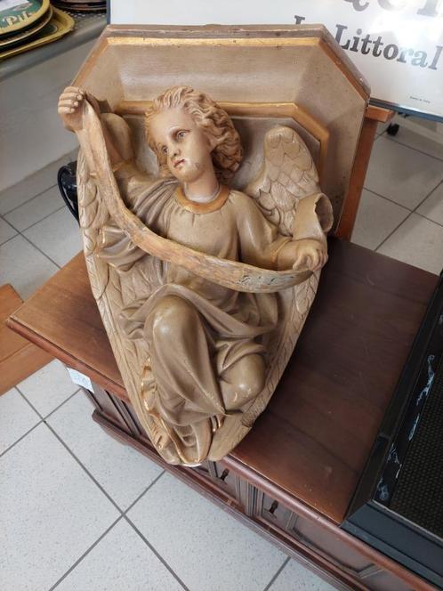 antieke kerk console , engel, circa voor 1900, Antiek en Kunst, Antiek | Religieuze voorwerpen, Ophalen