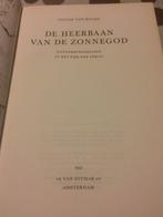 De Heerbaan van de zonnegod/ontdekkingsreizen in het rijk de, Livres, Récits de voyage, Victor W. Von Hagen, Amérique du Sud, Utilisé