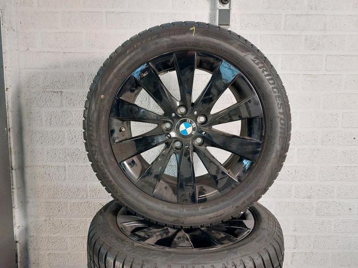 BMW 3 Serie Winterset, Auto-onderdelen, Banden en Velgen, Banden en Velgen, Winterbanden, 17 inch, 225 mm, Personenwagen, Gebruikt