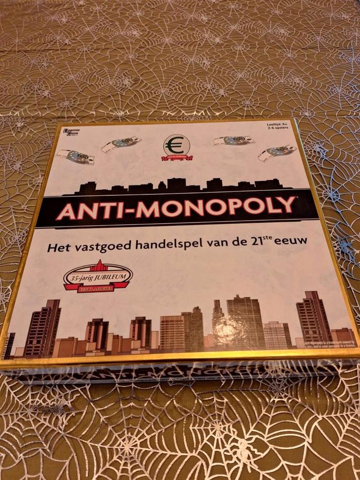Gezelschapspel 'Anti-Monopoly', nieuw, Hobby en Vrije tijd, Gezelschapsspellen | Bordspellen, Nieuw, Ophalen