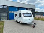 Bürstner Premio Life 480 TL - Mover + Voortent, Caravans en Kamperen, Caravans, Particulier, Schokbreker, Bürstner, 2 aparte bedden