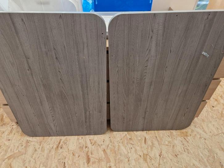 1p bedframe ongebruikt in originele verpakking + nachttafel, Huis en Inrichting, Slaapkamer | Bedden, Gebruikt, Eenpersoons, 90 cm