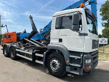 MAN TGA 33.360 6x4 HOOKLIFT - MANUAL ZF - BIG AXLES HUB REDU, 360 ch, Achat, 2 places, Boîte manuelle