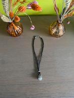 Halsketting met strass steentjes, Overige materialen, Zwart, Met strass, Ophalen of Verzenden