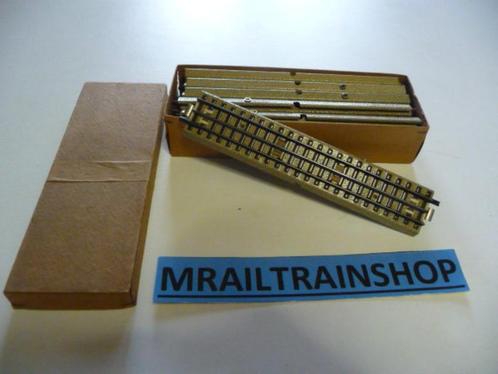 3600D1/1 MARKLIN HO - 10 x RECHTE RAILS/VOIES DROITS, Hobby en Vrije tijd, Modeltreinen | H0, Zo goed als nieuw, Rails, Wisselstroom