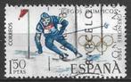 Espagne 1968 - Yvert 1504 - Jeux d'hiver à Grenoble (ST), Timbres & Monnaies, Timbres | Europe | Espagne, Envoi, Affranchi