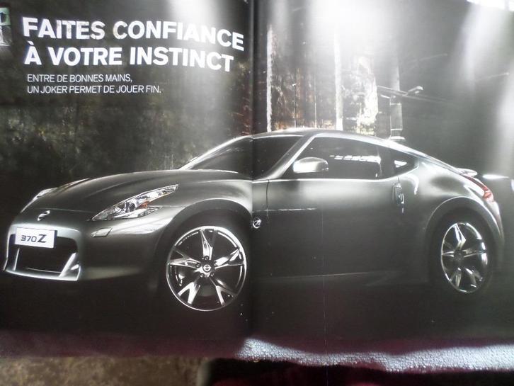 Brochure de la Nissan 370Z Coupé - FRANÇAIS, Livres, Autos | Brochures & Magazines, Nissan, Enlèvement ou Envoi