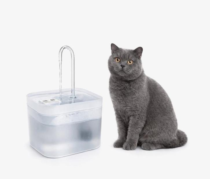 Drinkfontein kat - 1,5 l - automatische drinkbak kat, Dieren en Toebehoren, Kattenvoerbakken en Drinkbakken, Nieuw, Automatisch