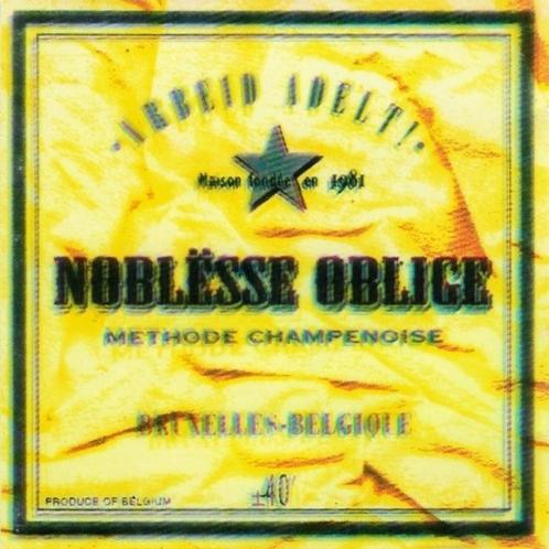 Arbeid Adelt - Noblesse Noblige, CD & DVD, CD | Néerlandophone, Enlèvement ou Envoi
