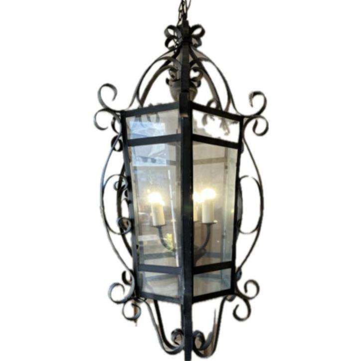 grote sfeervolle lampen hanglampen verlichting, Maison & Meubles, Lampes | Suspensions, Verre, Métal, Enlèvement