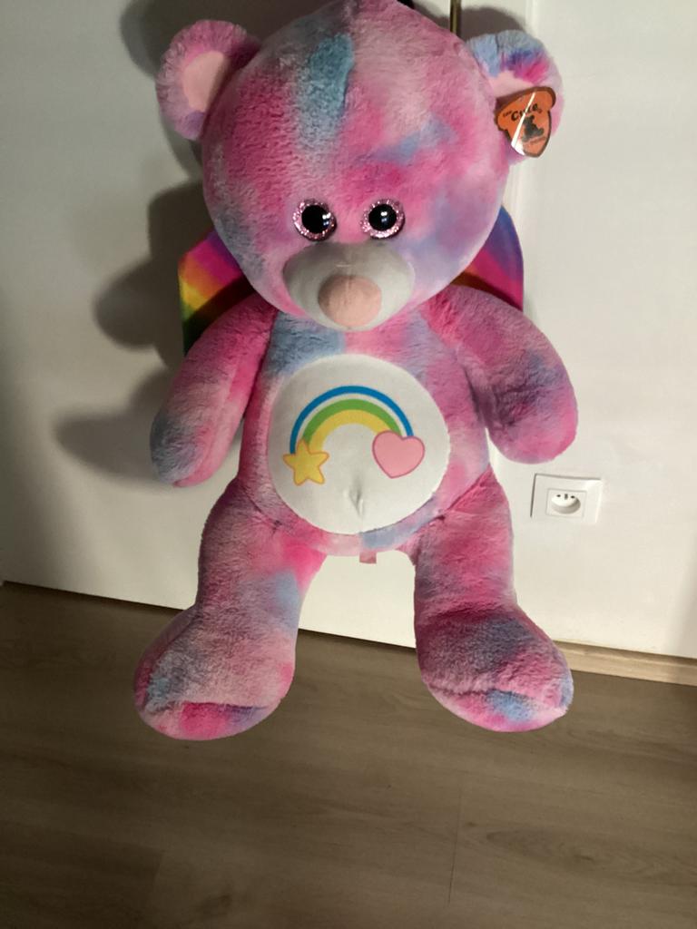 Nieuwe hele grote troetelbeer 70 cm zeeer mooi, Enfants & Bébés, Jouets | Peluches, Enlèvement, Neuf