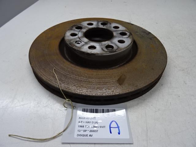 REMSCHIJF VOOR Audi Q3 (8UB / 8UG) (01-2011/12-2019), Gebruikt, Audi