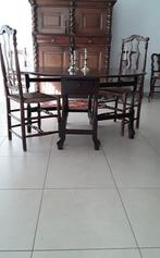 17e eeuwse eiken afklaptafel 1680 - 1690, Antiek en Kunst, Ophalen