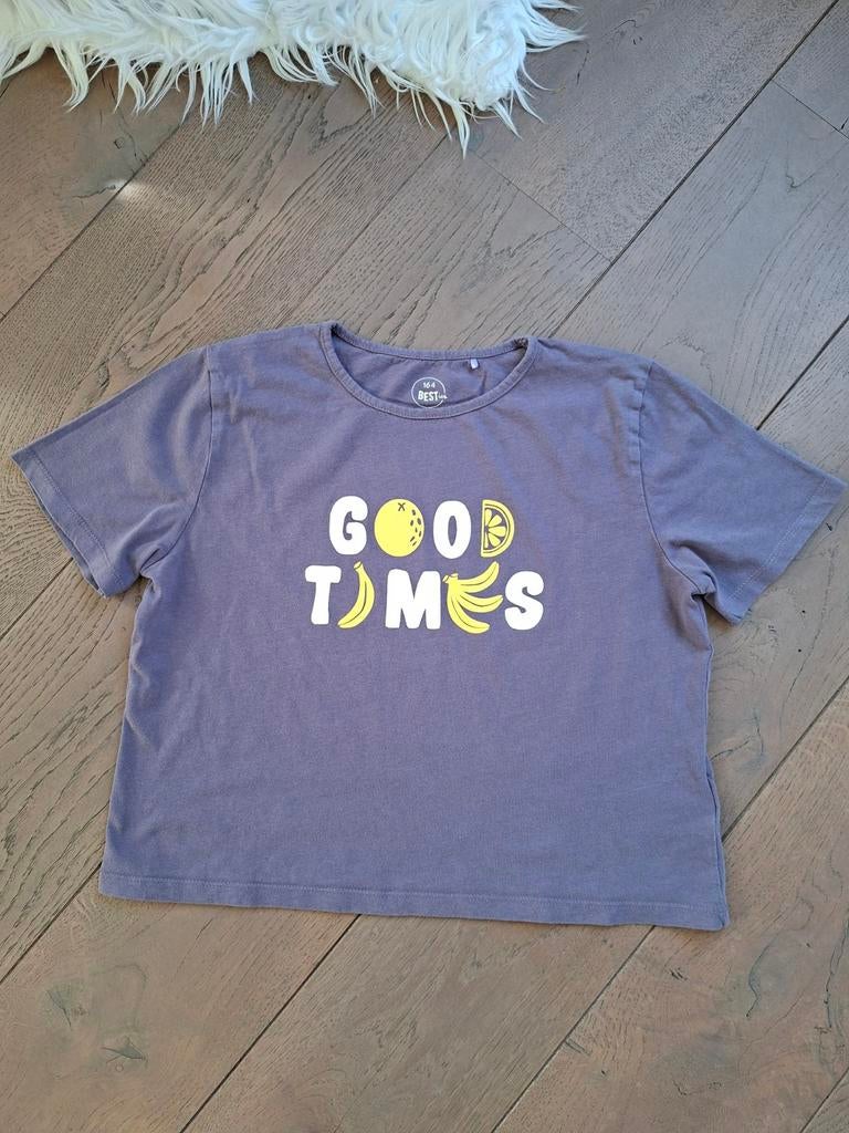 Maat 158 / 164 : t-shirt Besties breedvallend, Enfants & Bébés, Vêtements enfant | Taille 158, Enlèvement ou Envoi, Chemise ou À manches longues