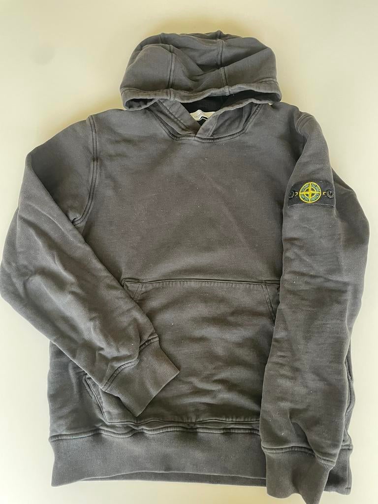 Stone Island, zwarte hoody maat 14jr, Kinderen en Baby's, Kinderkleding | Maat 170, Ophalen of Verzenden, Gebruikt, Jongen, Trui of Vest