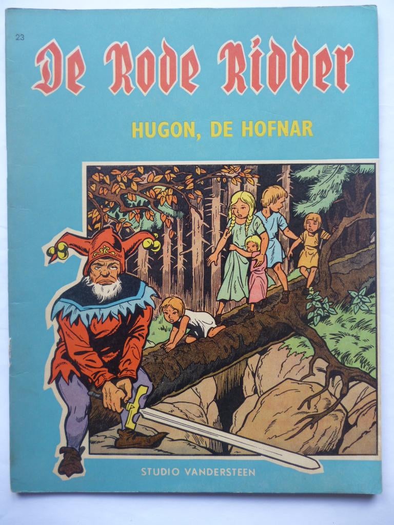 De Rode Ridder - Blauwe reeks - 1ste drukken - diverse nrs., Meerdere stripboeken, Ophalen of Verzenden, Gelezen, Willy Vandersteen