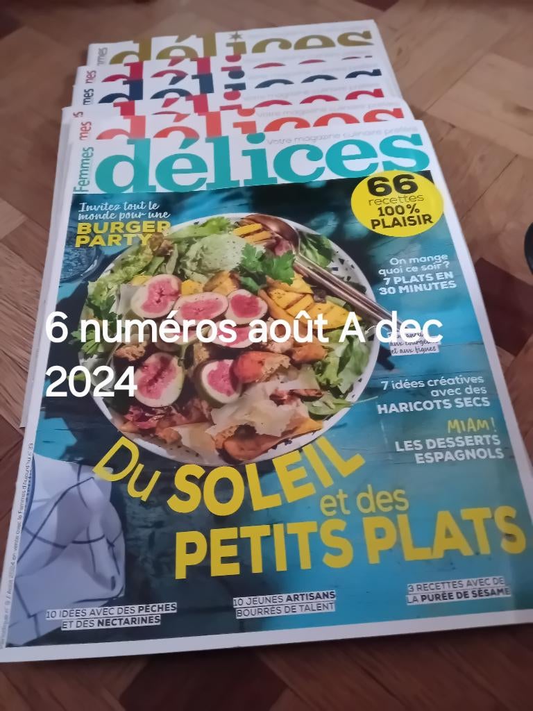 Magazine délices femme d aujourd'hui 204 2025, Livres, Livres de cuisine, Enlèvement ou Envoi