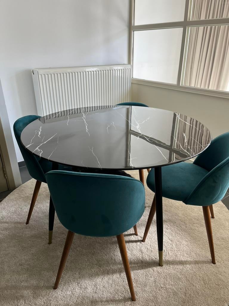 Table de salle à manger ronde Maison du Monde, Enlèvement, Utilisé