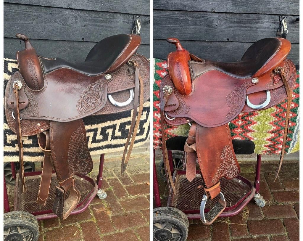 Freemax westernzadels, Animaux & Accessoires, Chevaux & Poneys | Selles, Utilisé, Western, Enlèvement ou Envoi