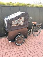 Troy elektrische bakfiets nieuwe batterij jaar garantie, Ophalen of Verzenden, Zo goed als nieuw, 4 kinderen of meer, Huif