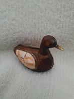 Vintage houten eend -bot inleg, Ophalen of Verzenden