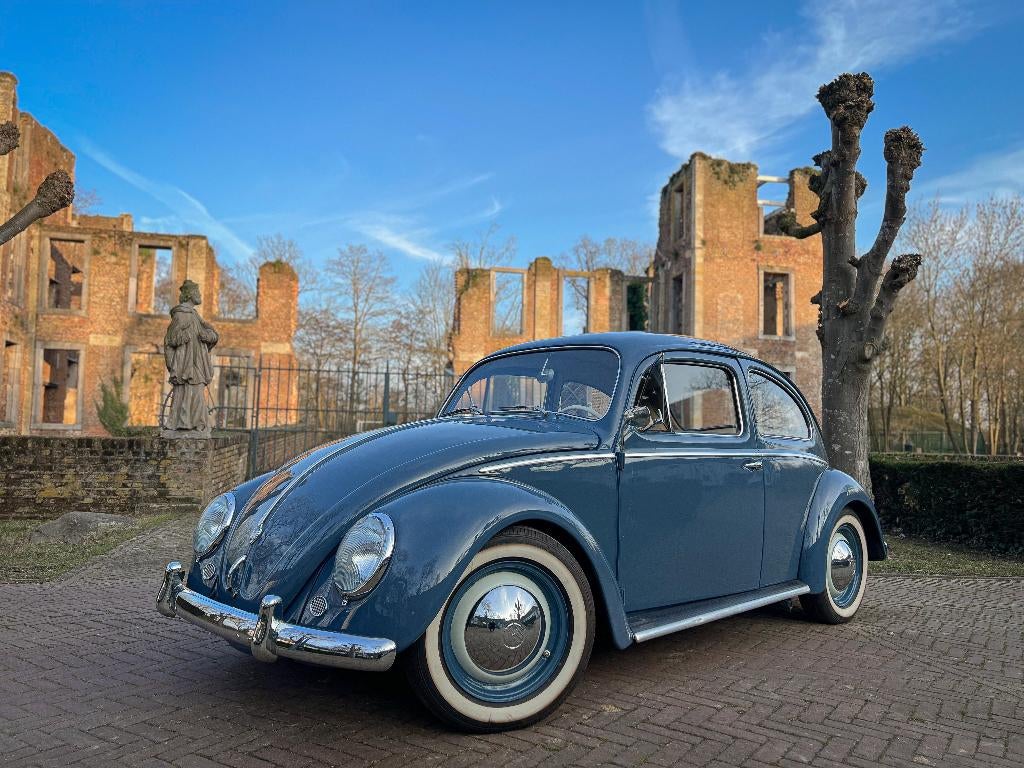 Volkswagen Beetle 1959 L434 Bleu fjord, Autos, Volkswagen, Achat, Entreprise, Boîte manuelle, Coccinelle