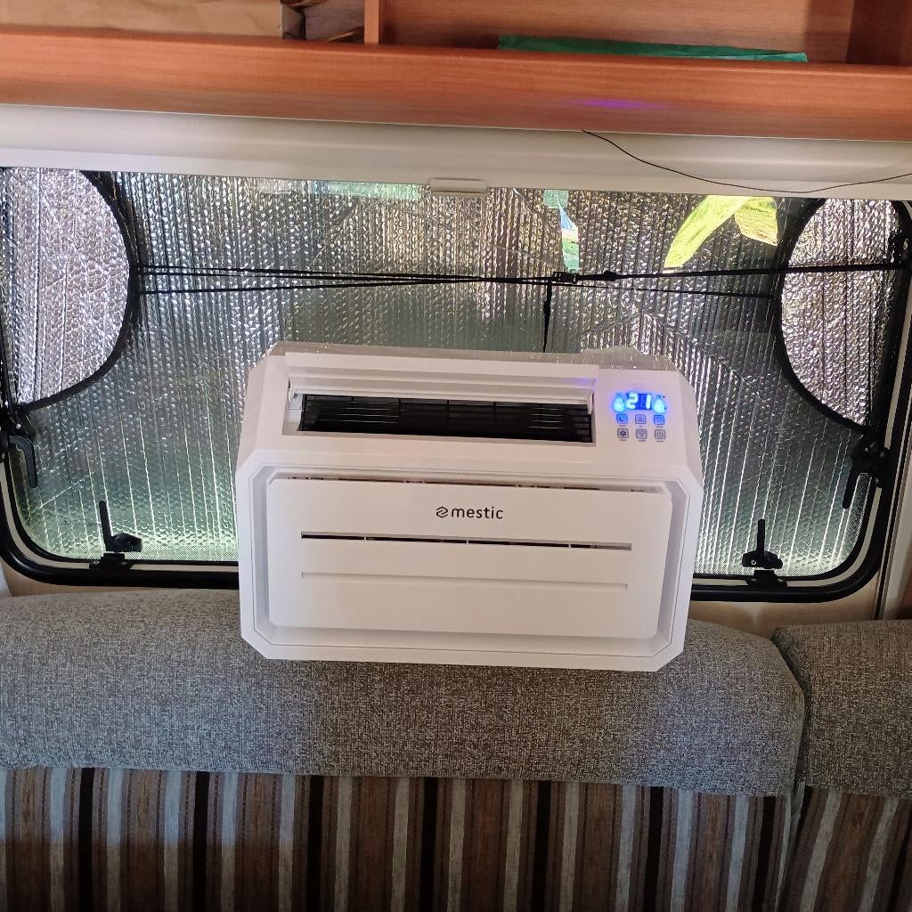 Mobiele  split unit airco voor caravan, Ophalen, Zo goed als nieuw