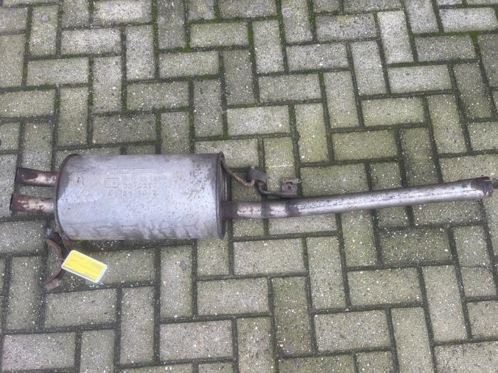 Uitlaat Einddemper van een Volkswagen Caddy, Gebruikt, -, Volkswagen, -