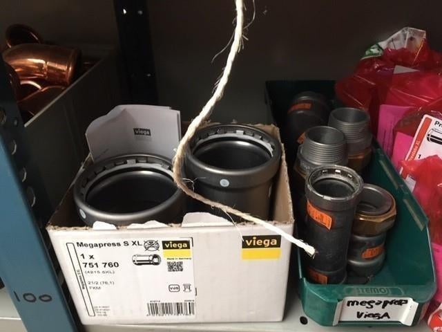 434. Viega Sanpress Profipress Prestabo bonfix pers fitting, Huis en Inrichting, Woonaccessoires | Overige, Nieuw, Ophalen of Verzenden