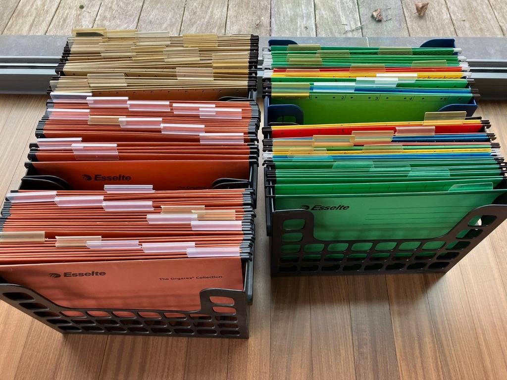 Klasseerboxen Esselte, Diversen, Bureau-accessoires, Ophalen