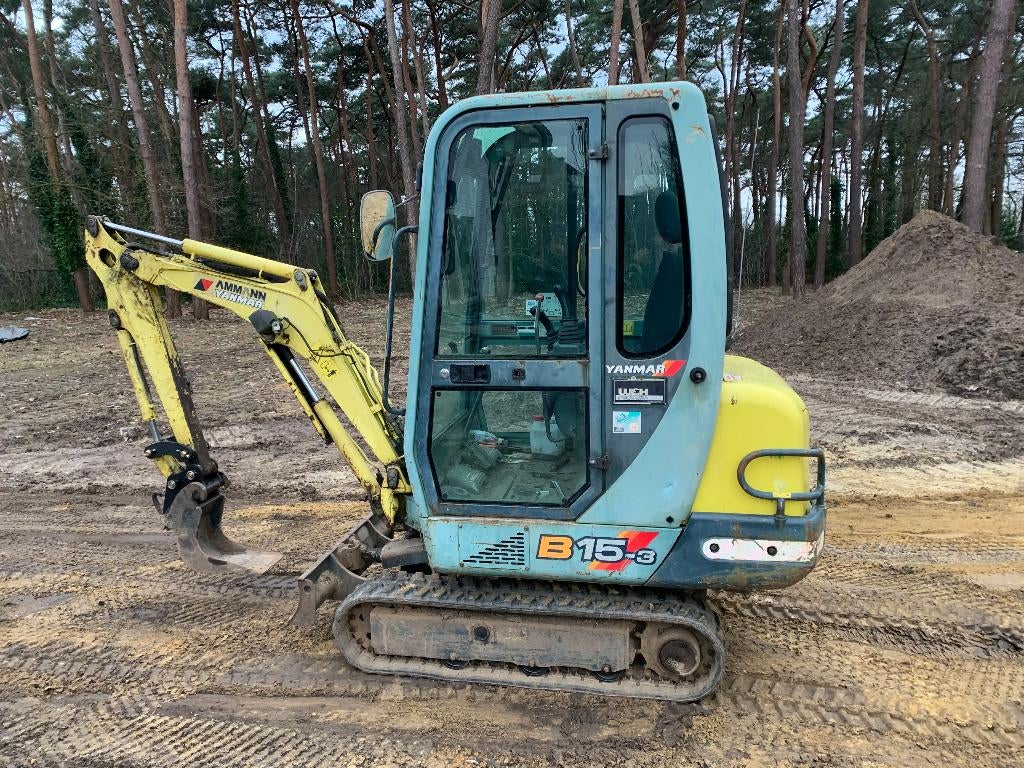 minigraver, Ophalen, Graafmachine