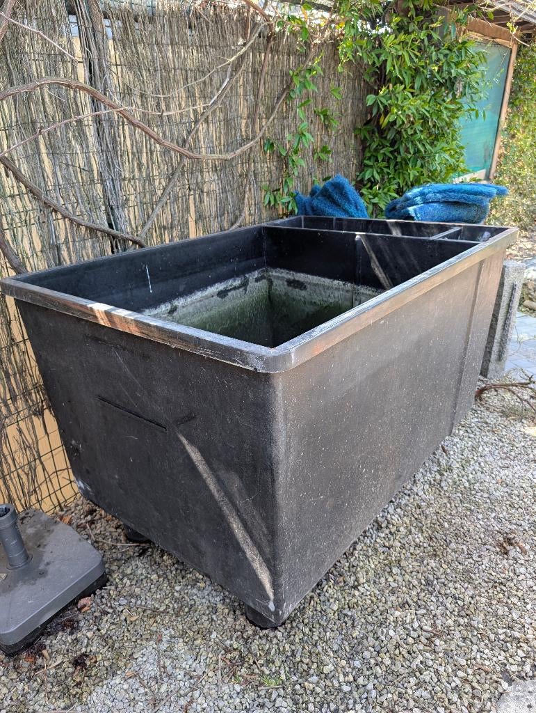 Compleet visbassin inclusief filters, Dieren en Toebehoren, Ophalen, Gebruikt, Overige merken, Leeg aquarium