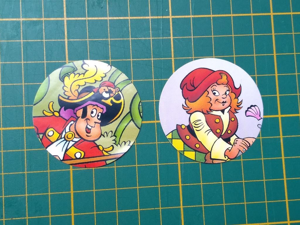 lot stickers vintage reclame cartoons disney dieren merken 3, Enlèvement ou Envoi, Comme neuf