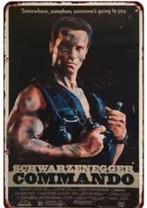 Plaque vintage en métal Commando (30x20cm), Collections, Enlèvement ou Envoi, Neuf