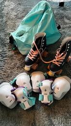 Set complet de patins à roulettes retro Oxelo - taille 37-38, Enlèvement, Comme neuf