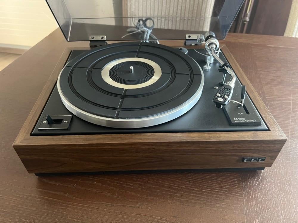 CEC BD-2000 platenspeler, Audio, Tv en Foto, Platenspelers, Ophalen, Gebruikt, Platenspeler