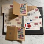 Lot enveloppes  timbres Expo 58, Timbres & Monnaies, Enlèvement ou Envoi