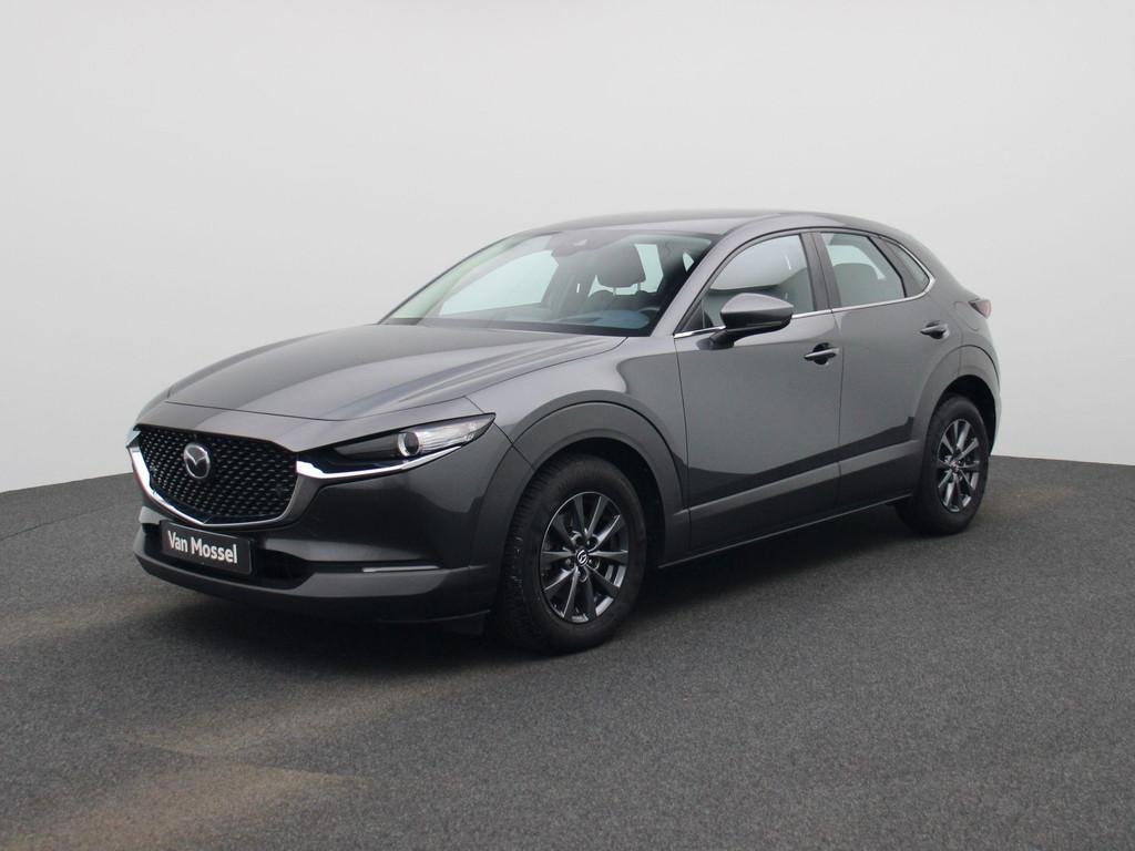 Mazda CX-30 1.8 Skyactiv-D 85kW Skydrive 360° Camera | HUD, Auto's, Mazda, Voorwielaandrijving, Stof, Gebruikt, Zwart