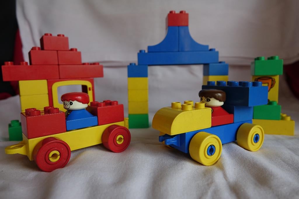 Lego Duplo vintage set 2369 Racing wagen, Kinderen en Baby's, Gebruikt, Ophalen of Verzenden, Compleet, Duplo